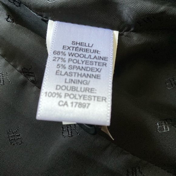 Banana Republic plaid wool peplum blazer, size 4 - Picture 15 of 16